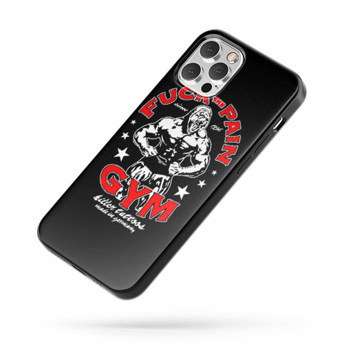 Fuck The Pain Gym Killer Tattoos Bodybuilding iPhone Case Cover