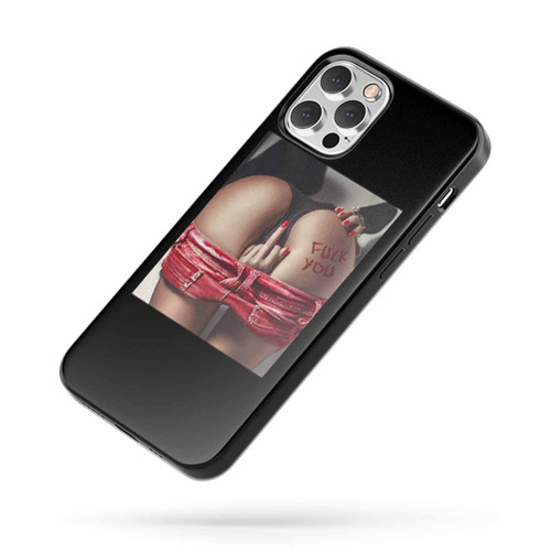 Fuck You Middle Finger Sexy Bum Girl iPhone Case Cover