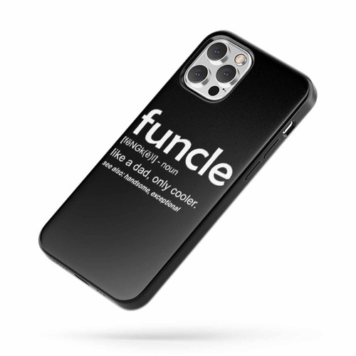 Funcle Definition Funny 3 iPhone Case Cover