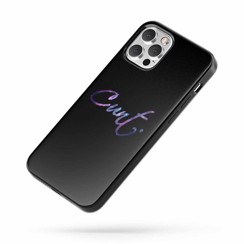 Galaxy Cunt Cencosred Printed Outer Space Swear Naughty Rude Cheeky Funny iPhone Case Cover