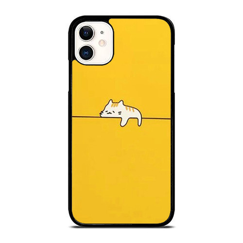 Yellow Cat Cute Animal Cartoon iPhone 11 / 11 Pro / 11 Pro Max Case Cover