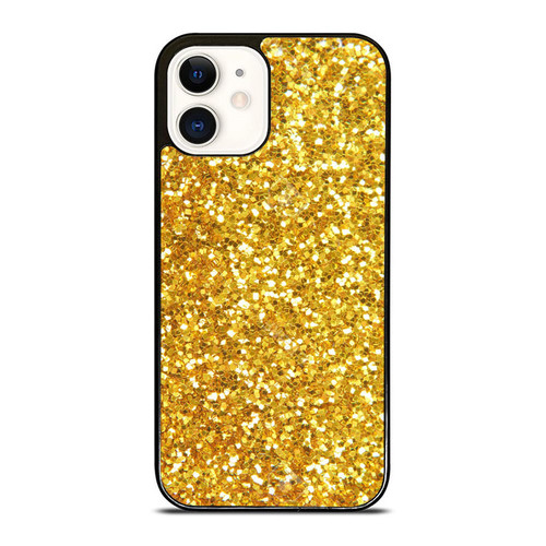 Gold Gliter 2 iPhone 12 Mini / 12 / 12 Pro / 12 Pro Max Case Cover