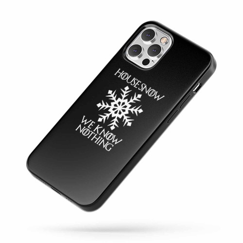 Game Of Thrones Workout Stark Jon Snow You Know Nothing iPhone Case Cover