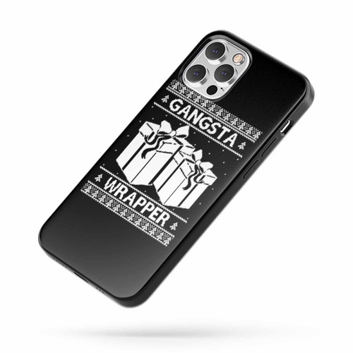Gangsta Wrapper Ugly Christmas Funny Christmas Gift Ugly Christmas iPhone Case Cover