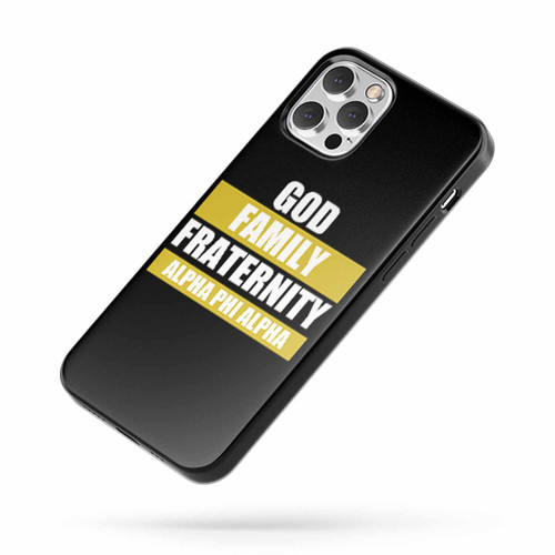 God Family Fraternity Alpha Phi Alpha iPhone Case Cover