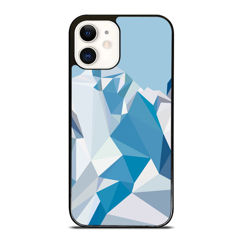 Geometric Mountain Paint iPhone 12 Mini / 12 / 12 Pro / 12 Pro Max Case Cover