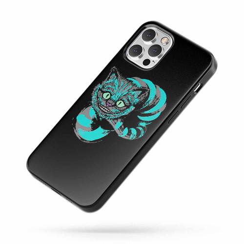 Grinning Like A Cheshire Cat Alice In Wonderland We'Re All Mad Here iPhone Case Cover