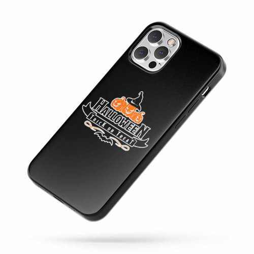 Halloween Trick Or Treat Logo iPhone Case Cover