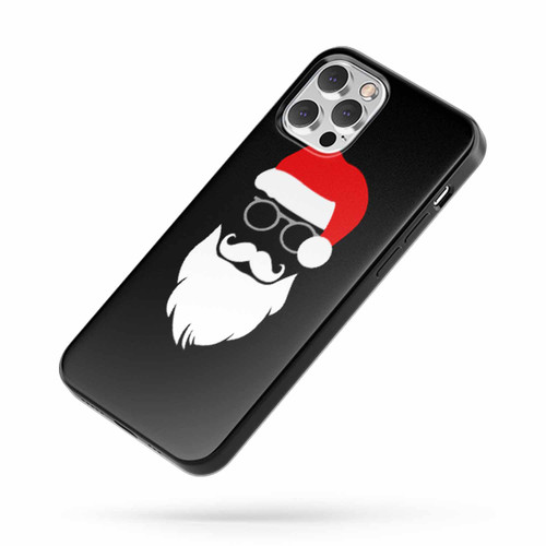 Hipster Santa iPhone Case Cover