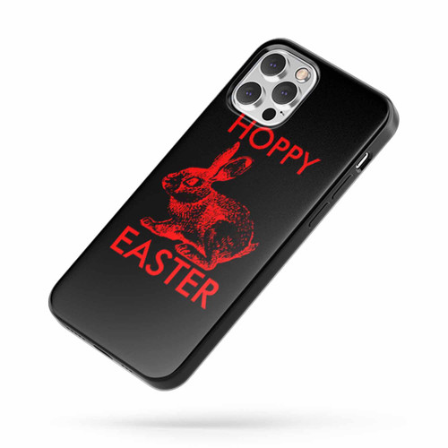 Hoppy Easter Cute Funny Bunny Rabbit Graphic iPhone Case Cover
