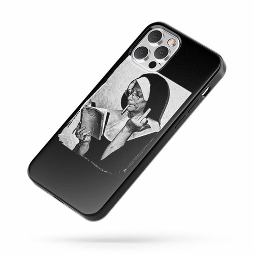 Hot Smoking Nun Nonne Religieuse iPhone Case Cover