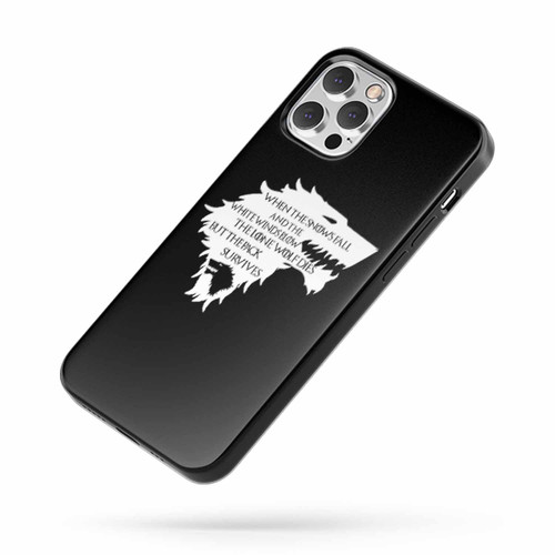 House Stark Sansa Stark Quote Game Of Thrones iPhone Case Cover