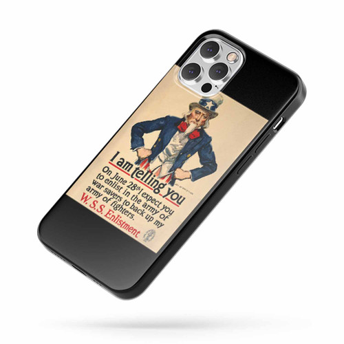 I Am Telling You James Montgomery Flagg iPhone Case Cover