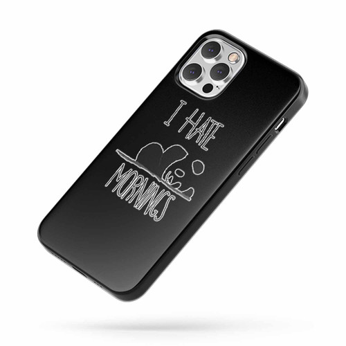 I Hate Morning Panda iPhone Case Cover