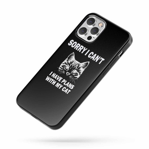 I Have Plans With My Cat iPhone Case Cover