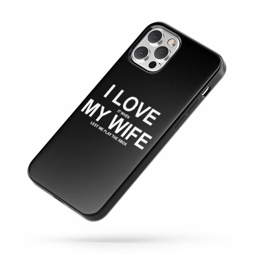 I Love My Wife Xbox Gamer iPhone Case Cover