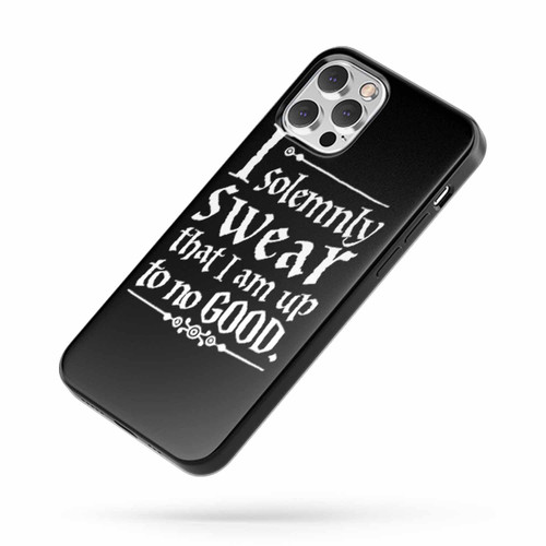 I Solemnly Swear That I Am Up To No Good Funny Wizardry Geekery Wizard Humor 2 iPhone Case Cover