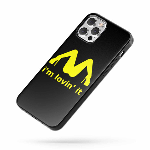 I'M Lovin' It Guns N Roses Mclovin Mcdonalds Parody iPhone Case Cover