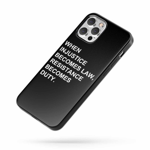 Immigrant Injustice Anti Trump Protest iPhone Case Cover