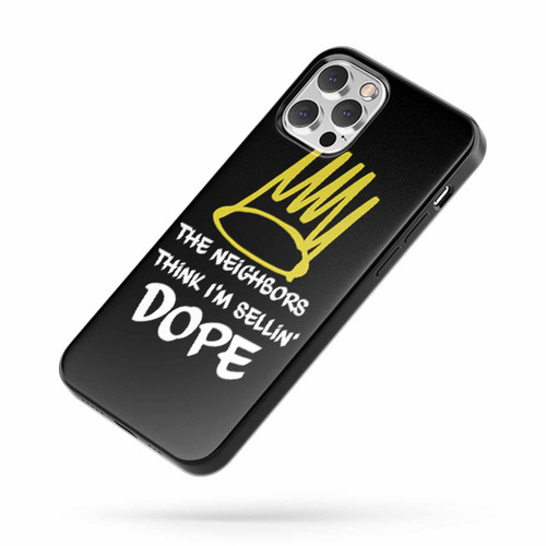 J Cole Crown The Neighbors Think I'M Sellin' Dope iPhone Case Cover