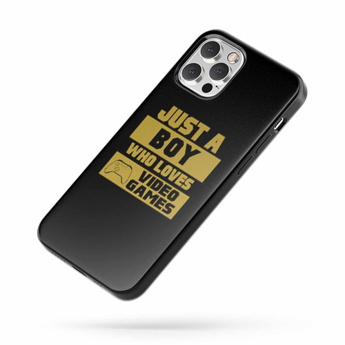 Just A Boy Who Loves Video Game iPhone Case Cover