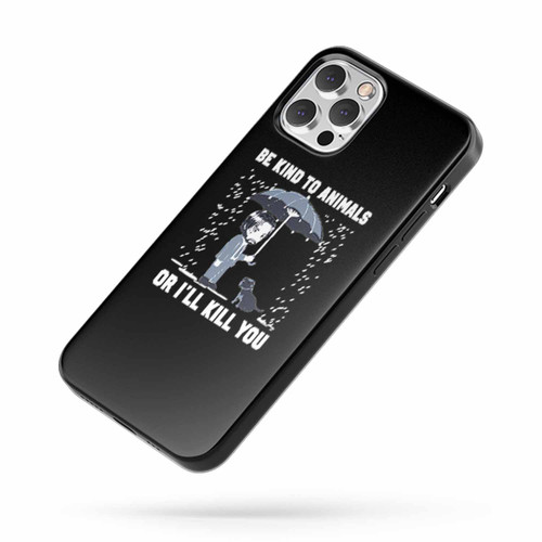 Keanu Reeves Be Kind To Animals Or I'Ll Kill You iPhone Case Cover