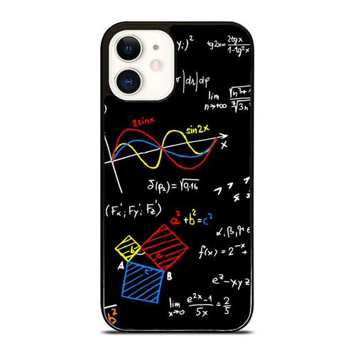 Equation Math E=Mc2 iPhone 12 Mini / 12 / 12 Pro / 12 Pro Max Case Cover