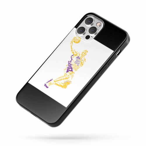 Kobe Bryant Los Angeles Lakers Art iPhone Case Cover