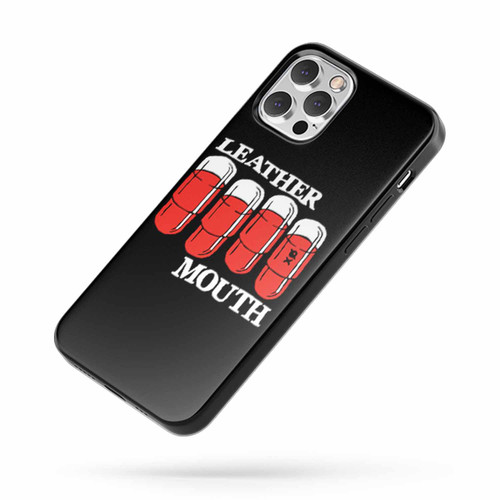 Leather Mouth iPhone Case Cover