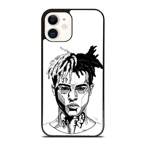 Drawing Xxxtentacion Skull iPhone 12 Mini / 12 / 12 Pro / 12 Pro Max Case Cover