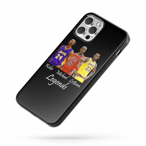 Legends Basketball Kobe Bryant And Lebron James iPhone Case Cover