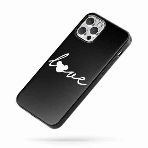 Love Disney Mickey Mouse Love iPhone Case Cover