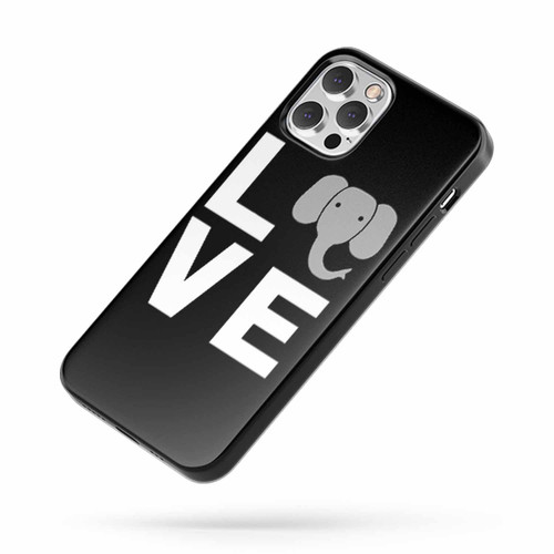 Love Elephants Be Kind To Elephants iPhone Case Cover