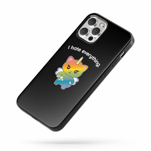Magical Kitten I Hate Everything iPhone Case Cover
