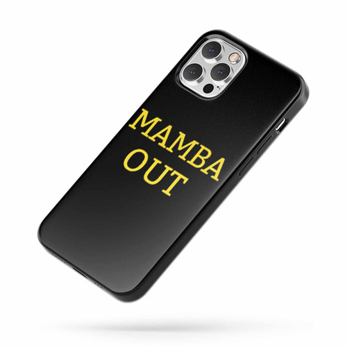 Mamba Out 1 iPhone Case Cover