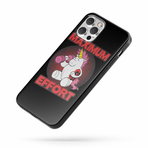 Maximum Effort Unicorn iPhone Case Cover