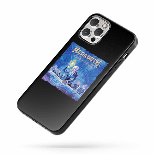 Megadeth Rust In Peace Black iPhone Case Cover