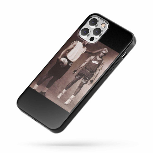 Michael Jordan And Spike Lee iPhone Case Cover