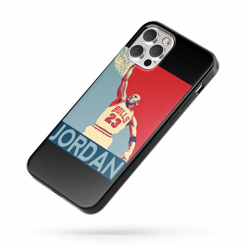Michael Jordan Basketball Illustration iPhone Case Cover