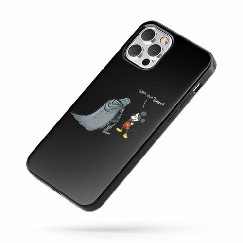 Mickey Mouse And Dart Vader Disney Who's Your Daddy iPhone Case Cover