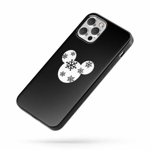 Mickey Mouse Snowflake Christmas For Trip To Disneyland Or Disney World Or Christmas Party Matching For The Whole Family iPhone Case Cover