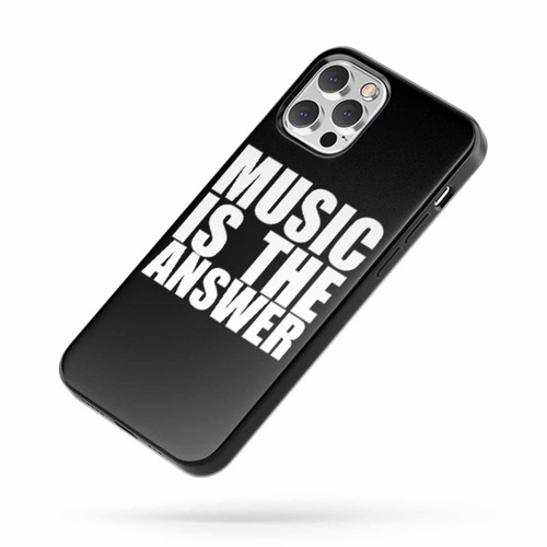 Music Is The Answer iPhone Case Cover