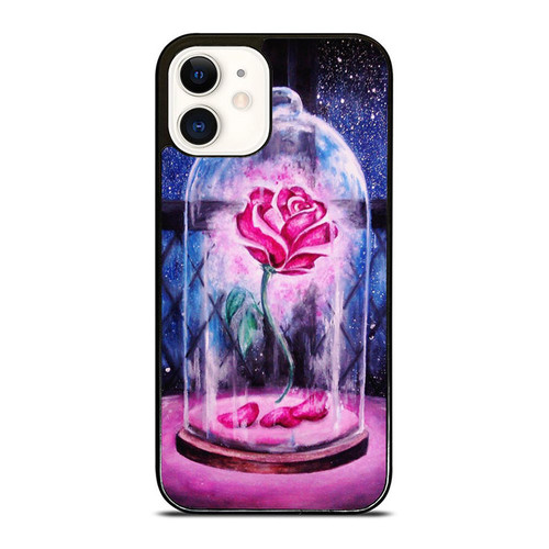 Disney Beauty And The Beast Roses Galaxy iPhone 12 Mini / 12 / 12 Pro / 12 Pro Max Case Cover