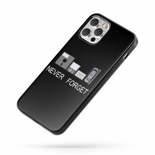 Never Forget Retro Technology iPhone Case Cover