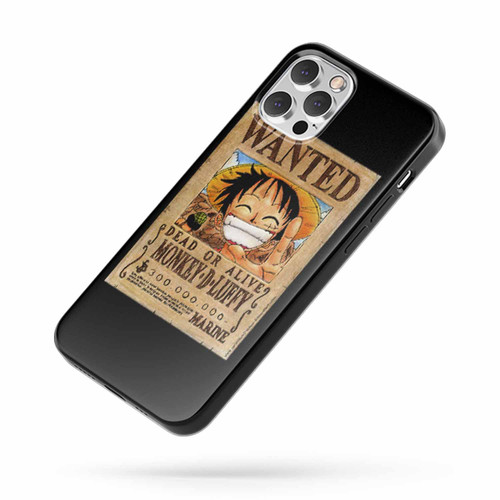 One Piece Wanted Luffy iPhone Case Cover