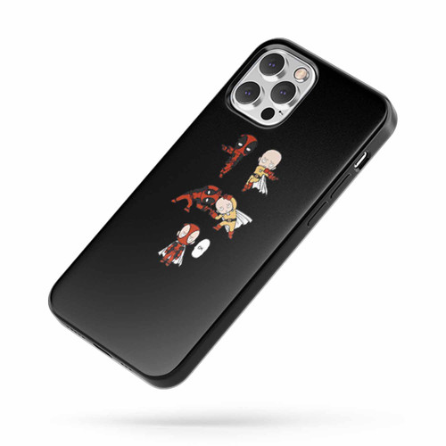 One Punch Man Opm Saitama Deadpool Fusion iPhone Case Cover