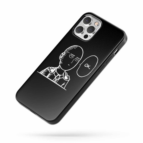 One Punch Man Saitama Ok Funny iPhone Case Cover
