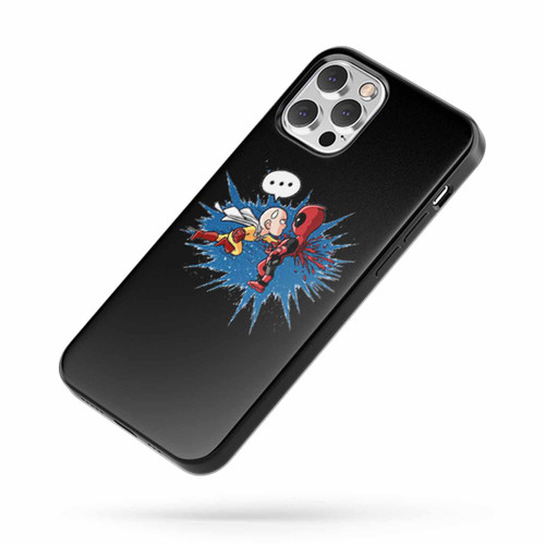 One Punch Man Versus Ddeadpool Punch Mercenary iPhone Case Cover