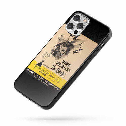 Original Vintage Film Poster For The Birds A American Horror iPhone Case Cover