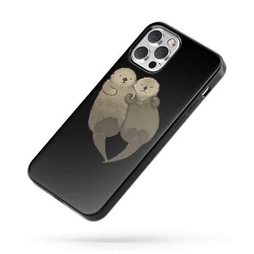 Otters Holding Hands iPhone Case Cover Otters Holding Hands iPhone Case Cover